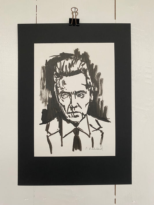 Christopher Walken - Original drawing