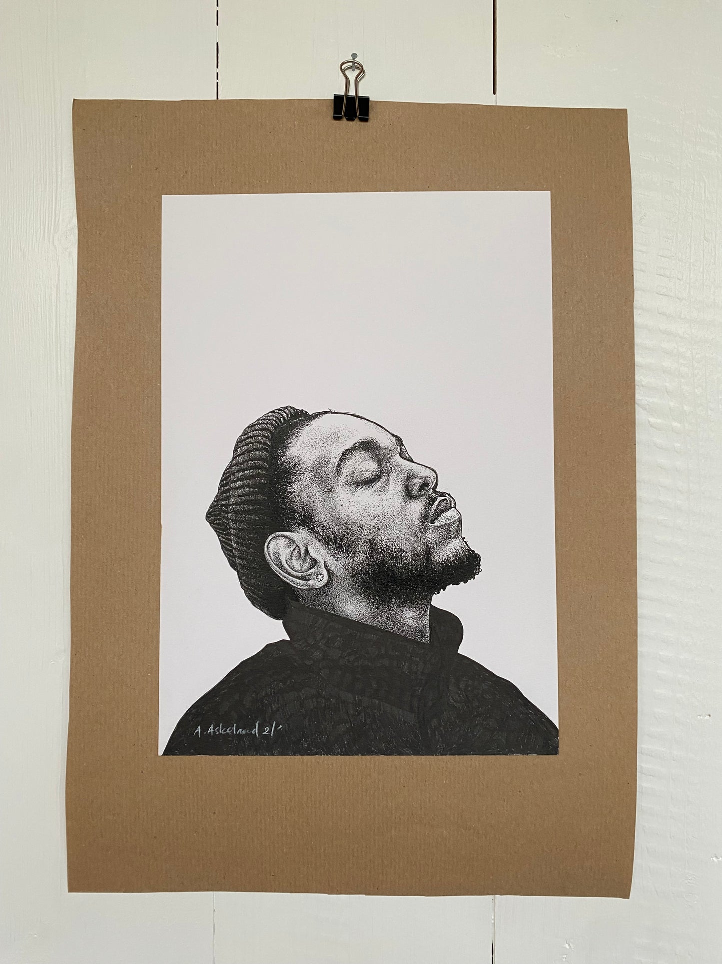 Kendrick Lamar - Original drawing