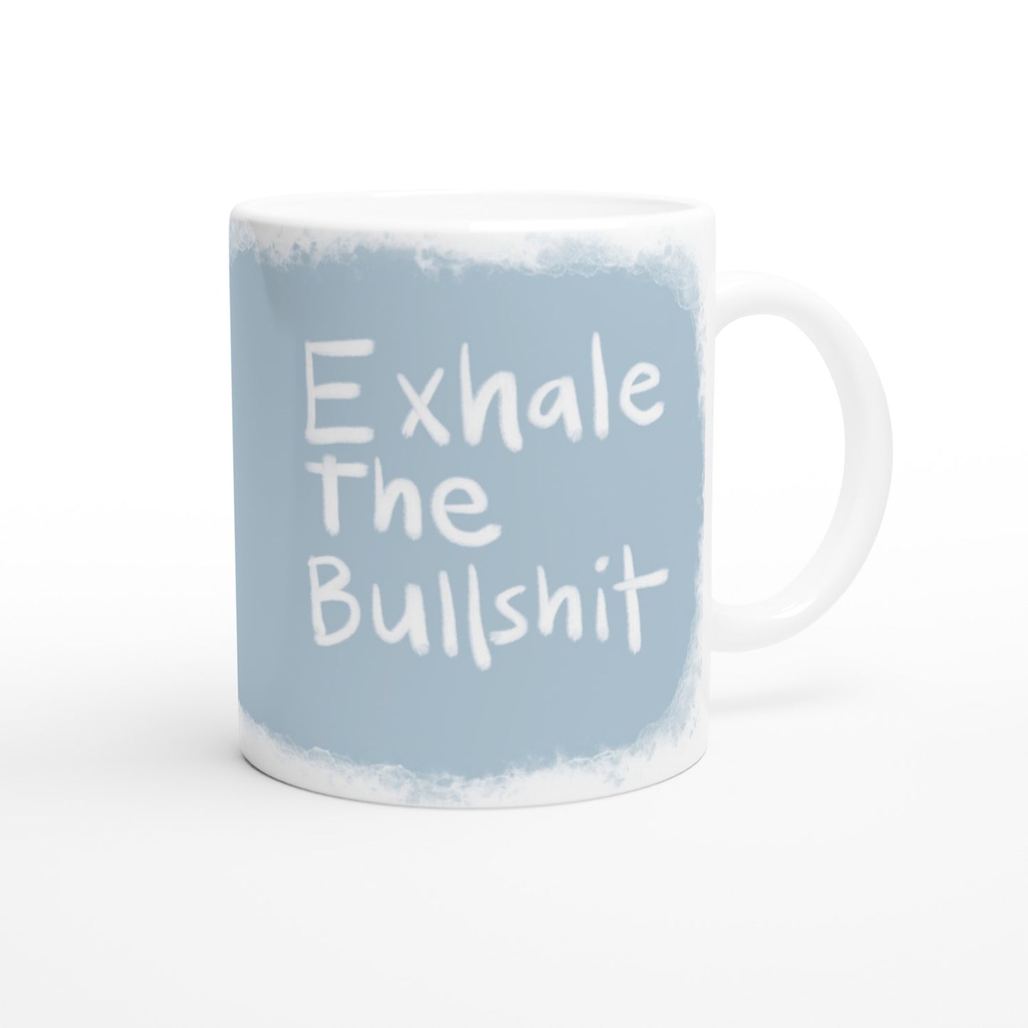 Exhale - ceramic mug