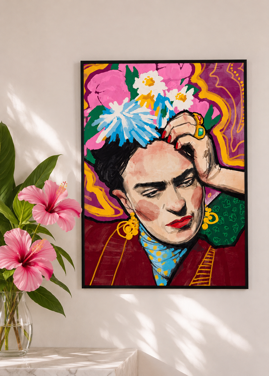 Frida - signert Giclée-print