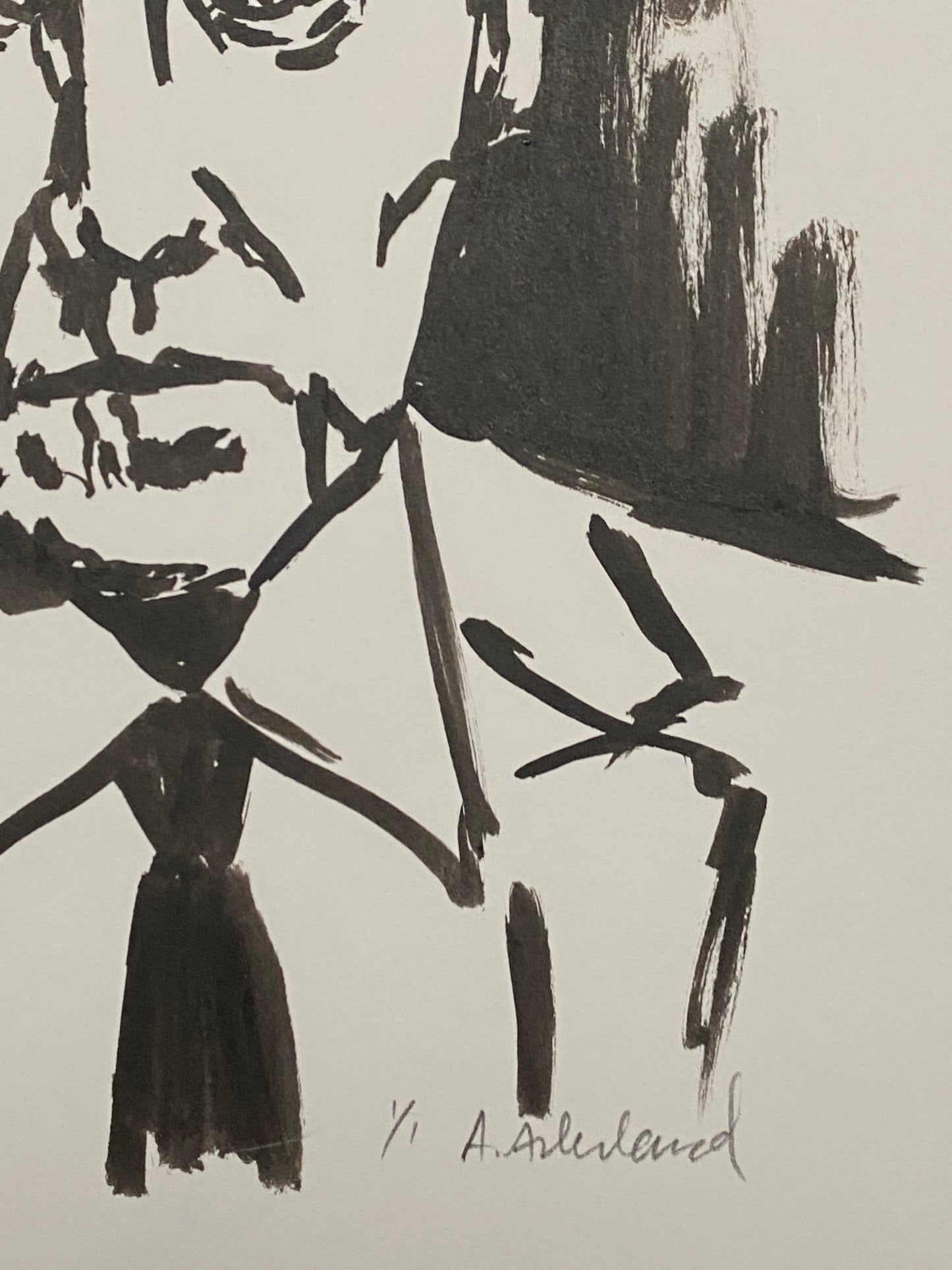 Christopher Walken - Original drawing