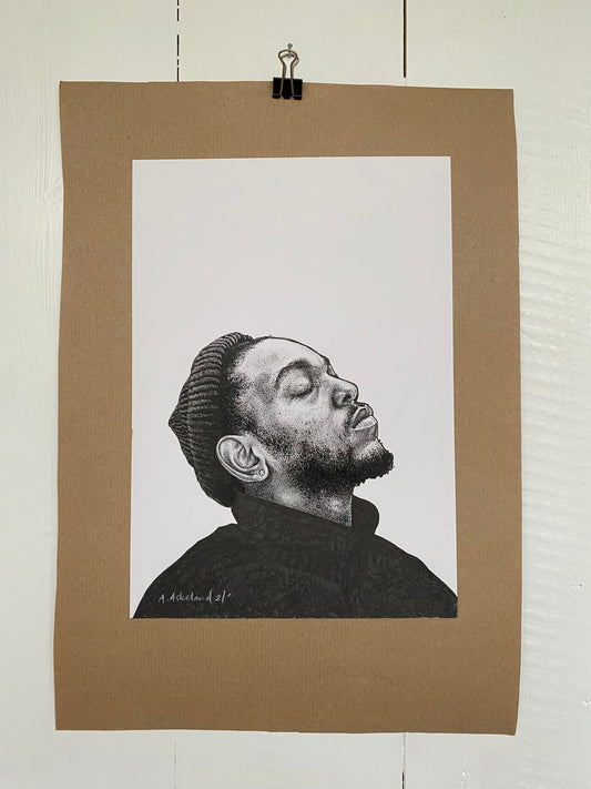 Kendrick Lamar - Original drawing