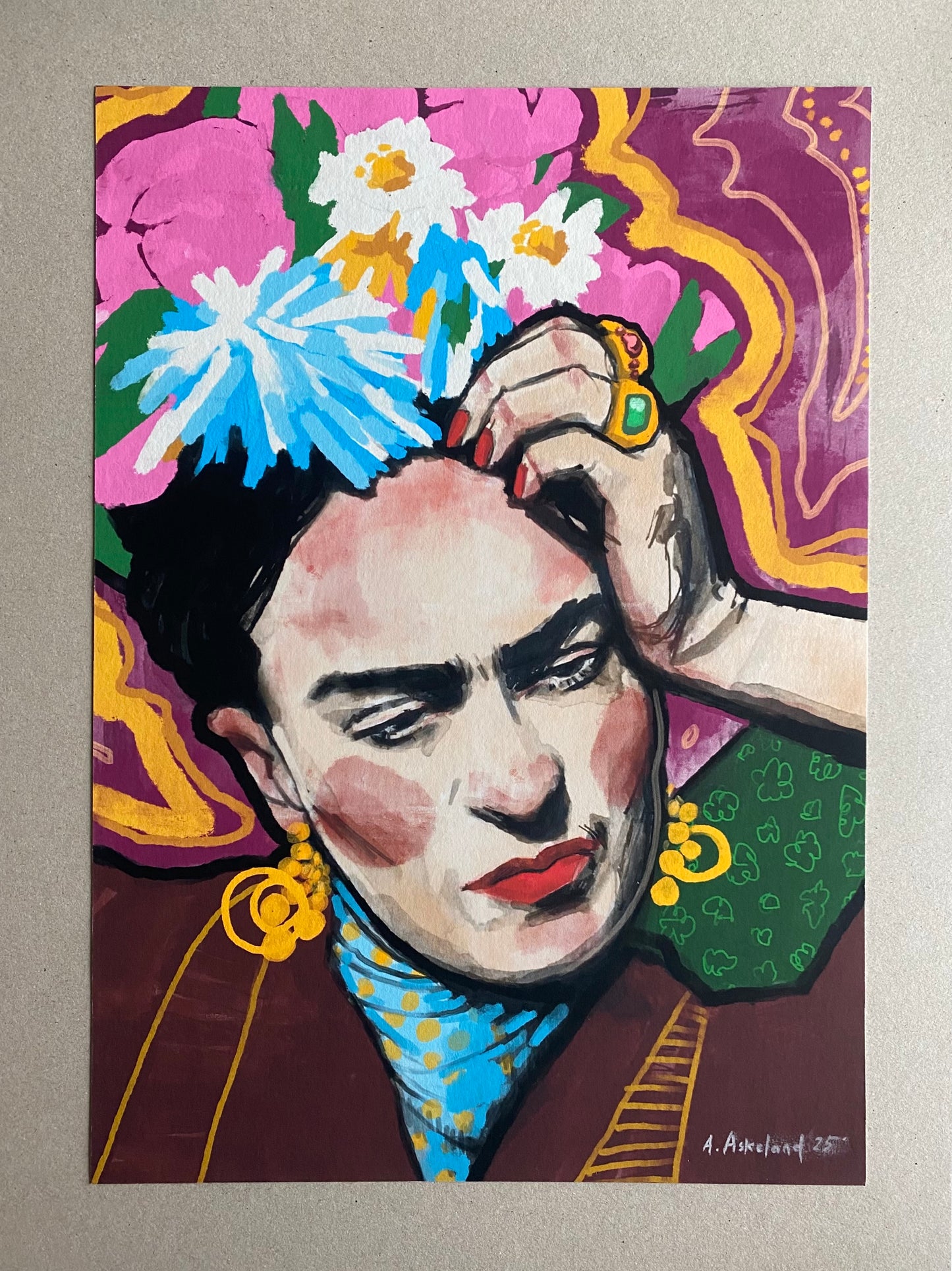 Frida - signed Giclée print