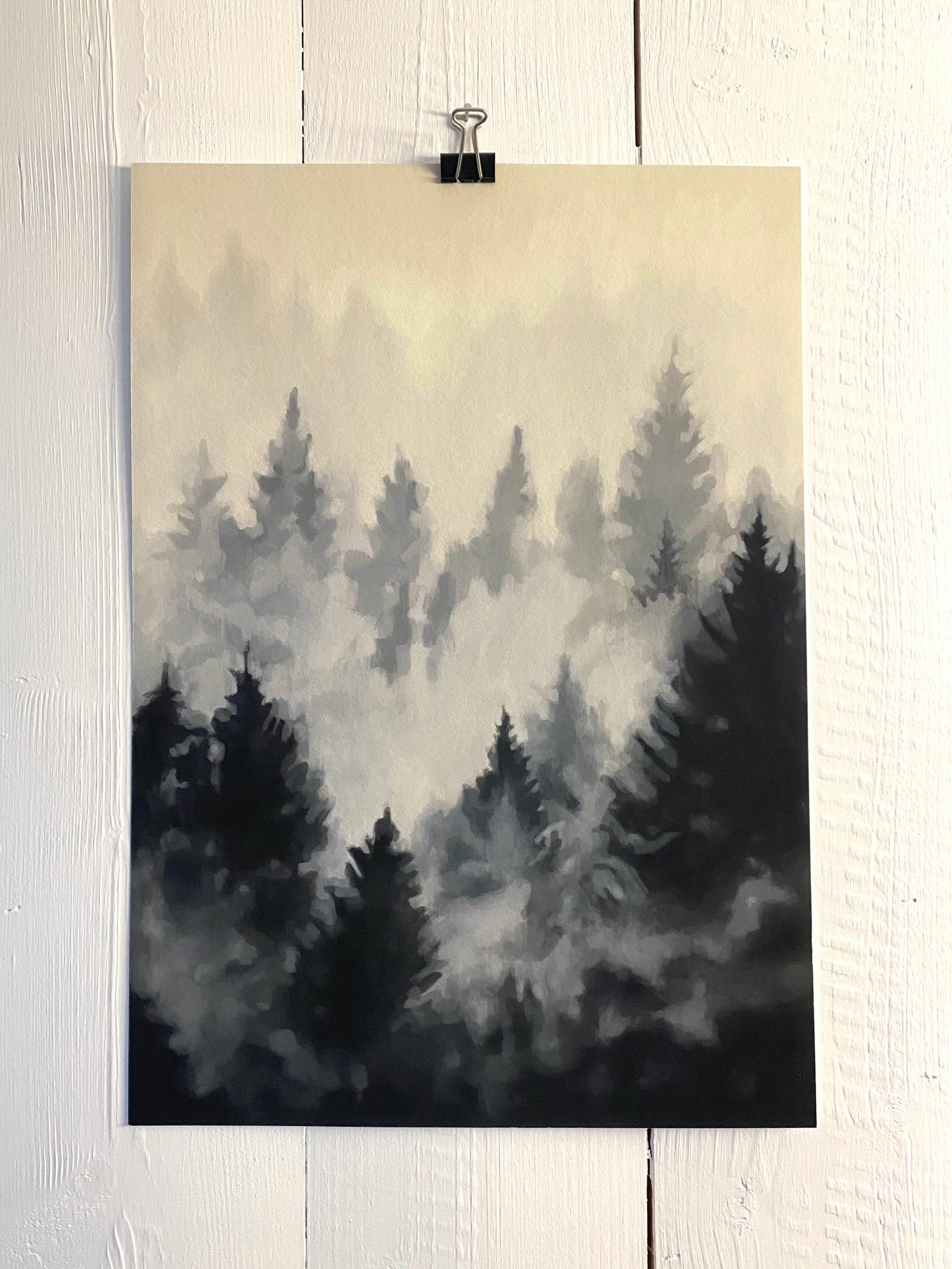 Norwegian woods - signed Giclée print