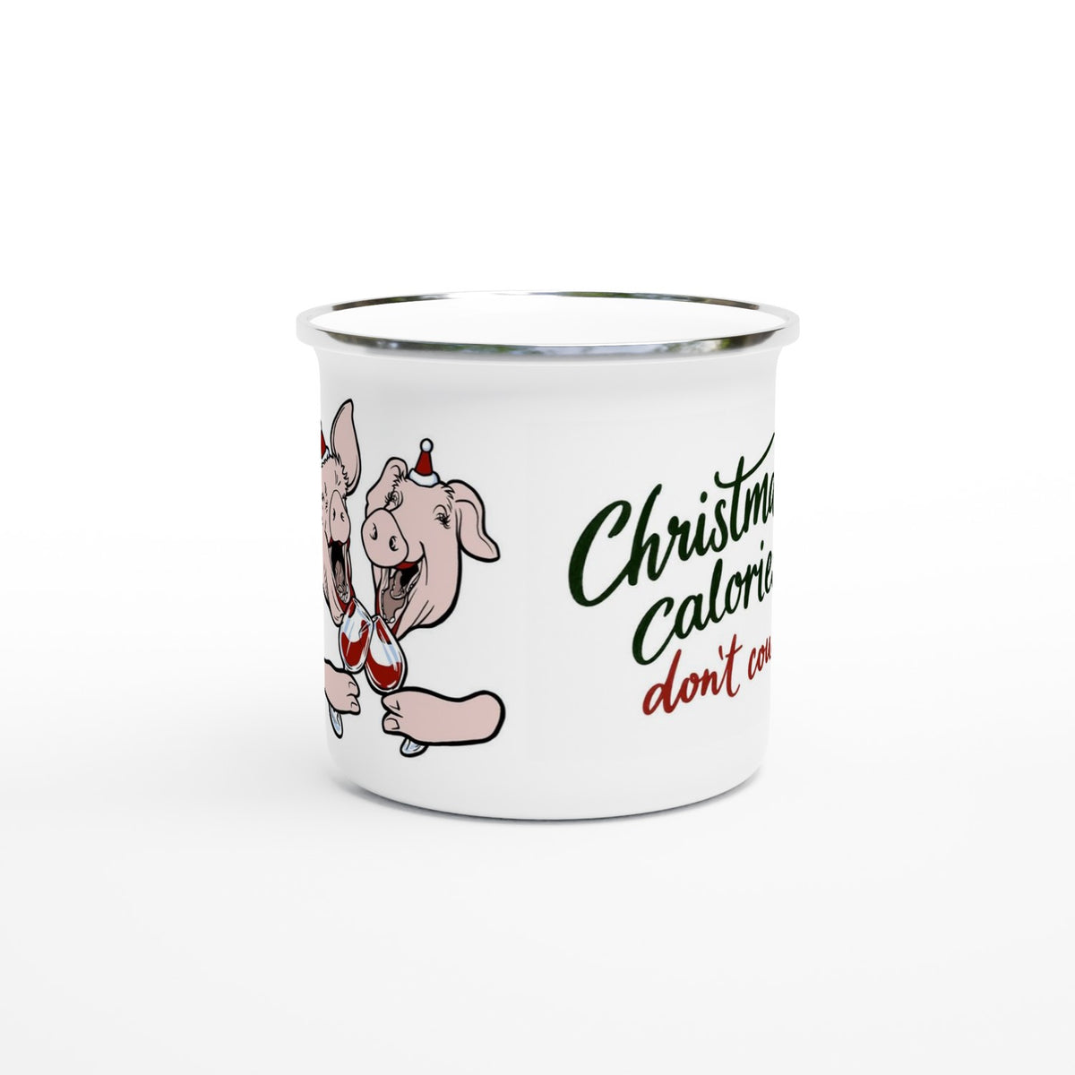 Christmas Calories - emaljekopp