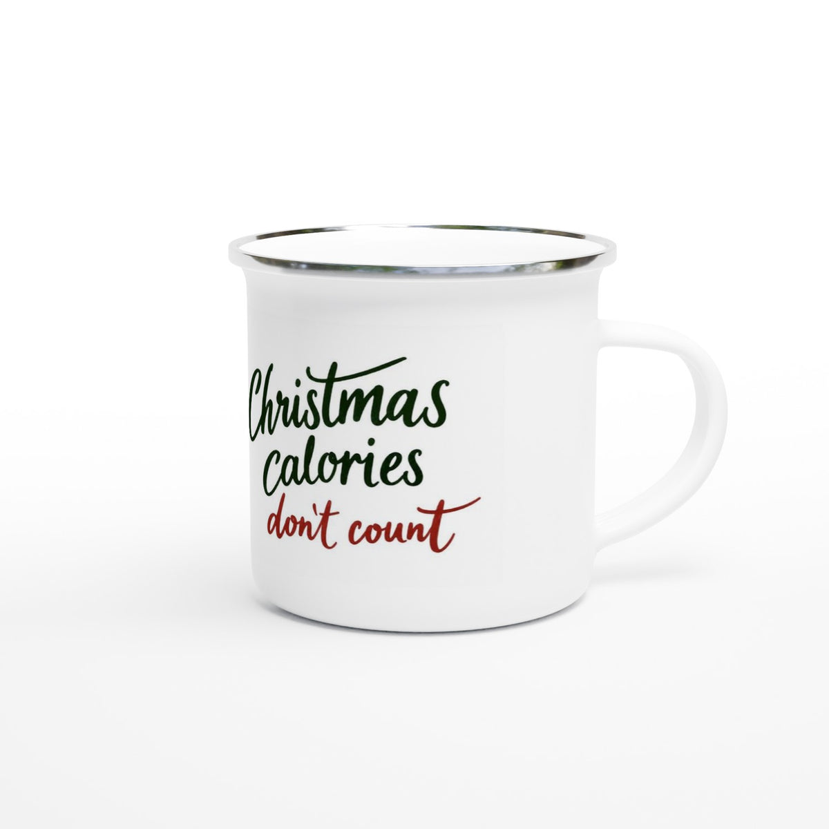 Christmas Calories - emaljekopp