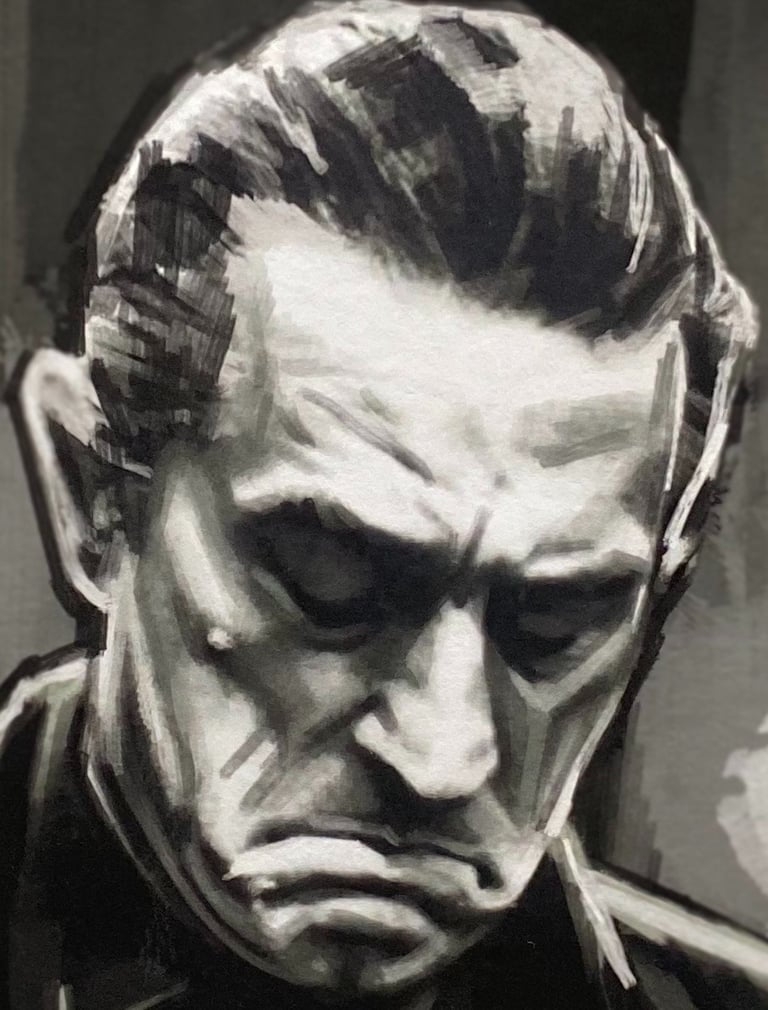 Robert - signert giclée-print