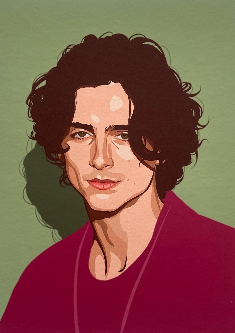 Timothée - signert giclée-print