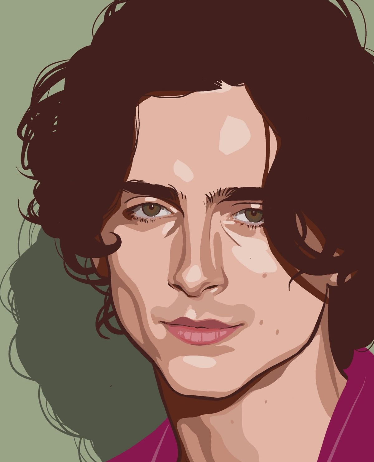Timothée - signert giclée-print